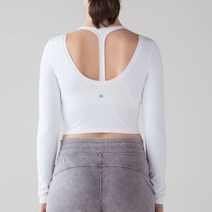 Lululemon Arise Cropped Long Sleeve